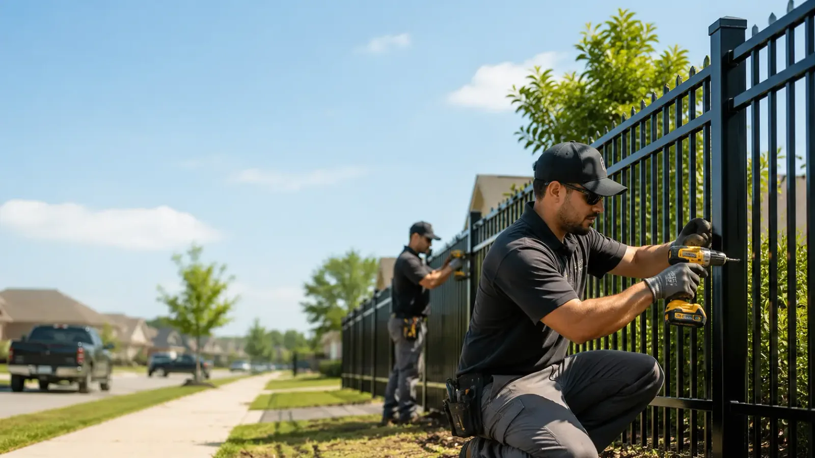 Metal Fence Installation in Elizabeth, IL